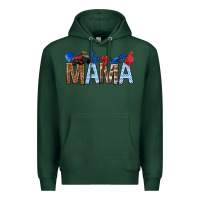 Sports Green Boy Mama Premium Hoodie - texasbilliewilder