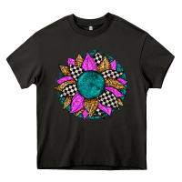 Asphalt race sunflower Heavy Core Tee - Zillion Design Studio