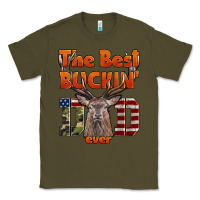 Army Green The Best Bucking Dad Ever Classic Tee - LillyAllenDesigns