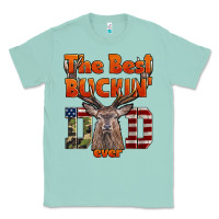 Seafoam The Best Bucking Dad Ever Classic Tee - LillyAllenDesigns