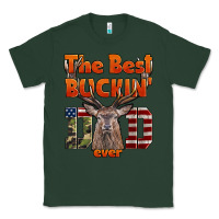 Sports Green The Best Bucking Dad Ever Classic Tee - LillyAllenDesigns