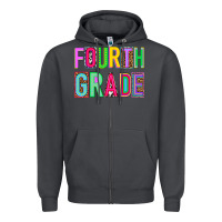 Smoke fourth grade Zipper Hoodie - NancyCooperArtShop