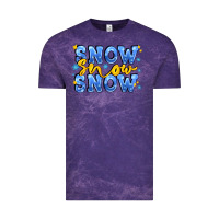 Cloud Purple snow snow snow with sparkle Vintage Tee - AdoDesignShop