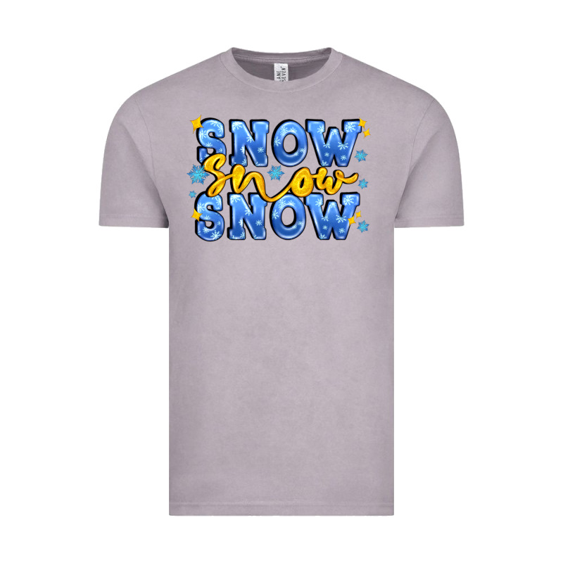Snow Snow Snow With Sparkle Vintage Tee by AdoDesignShop | Teevron