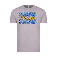 Vintage Zinc snow snow snow with sparkle Vintage Tee - AdoDesignShop
