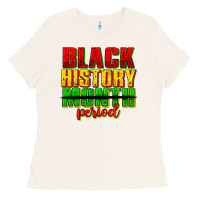Bone black history month period juneteenth Ladies Tee - texasbilliewilder