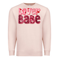 Pale Pink lover babe Premium Sweatshirt - RanaPortraitStore