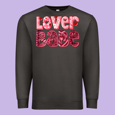 Lover Babe Premium Sweatshirt Designed By Ranaportraitstore