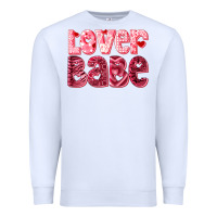 White lover babe Premium Sweatshirt - RanaPortraitStore
