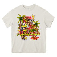 Cream summer alabama Heavy Core Tee - texasbilliewilder