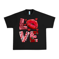Black love kiss Urban Heavy Tee - AdoDesignShop