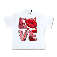 White love kiss Urban Heavy Tee - AdoDesignShop