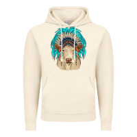 Vintage Artic charolais indian headdress Vintage Hoodie - JahusDesignShop