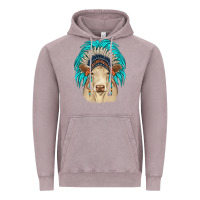 Vintage Zinc charolais indian headdress Vintage Hoodie - JahusDesignShop