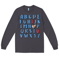 Smoke alphabet autism awareness Long Sleeve Tee - MaliasSmallBusiness