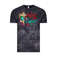Cloud Black stupid cupid Vintage Tee - AdoDesignShop
