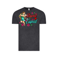 Vintage Black stupid cupid Vintage Tee - AdoDesignShop