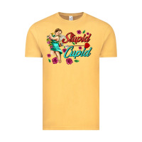 Vintage Mustard stupid cupid Vintage Tee - AdoDesignShop