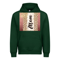 Forest Green Rose gold mom leopard glitter Urban Hoodie - CowGirlArtShop