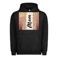 Pigment Black Rose gold mom leopard glitter Urban Hoodie - CowGirlArtShop
