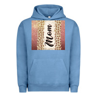 Pigment Pebble Blue Rose gold mom leopard glitter Urban Hoodie - CowGirlArtShop
