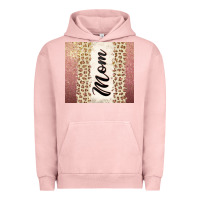 Pigment Salmon Rose gold mom leopard glitter Urban Hoodie - CowGirlArtShop
