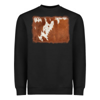 Black cowhide background Heavyweight Sweatshirt - AdoDesignShop