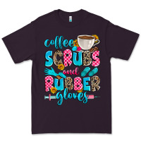 Plum coffee scrubs and rubber gloves Premium Tee - Zillion Design Studio