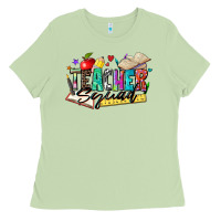 Matcha teacher squad Ladies Tee - Zillion Design Studio