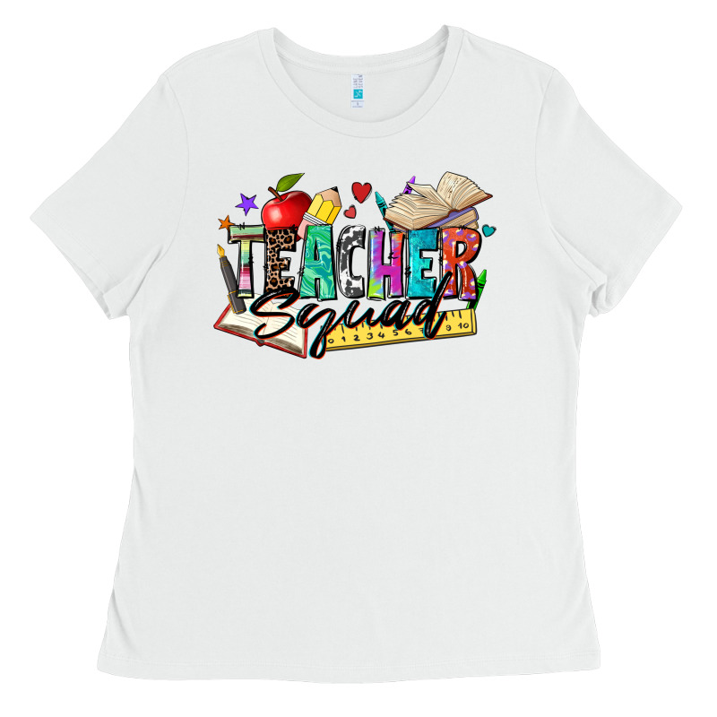 Teacher Squad Ladies Tee by Zillion Design Studio | Teevron