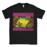 Black mardi gras  leopard pink glitter Classic Tee - BarkalooDesign
