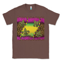 Chestnut mardi gras  leopard pink glitter Classic Tee - BarkalooDesign