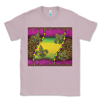 Lilac mardi gras  leopard pink glitter Classic Tee - BarkalooDesign