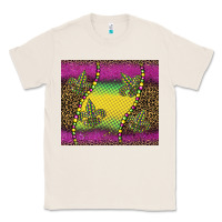 Natural mardi gras  leopard pink glitter Classic Tee - BarkalooDesign