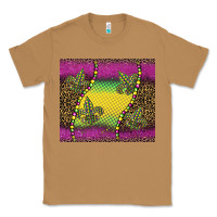 Toasted Coconut mardi gras  leopard pink glitter Classic Tee - BarkalooDesign