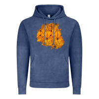 Vintage Denim halloween patch Vintage Hoodie - BundleAndBundleShop