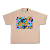 Burro easter butterfly with glitter and cowhide  background Urban Heavy Tee - Artiststas