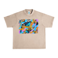 French Oak easter butterfly with glitter and cowhide  background Urban Heavy Tee - Artiststas