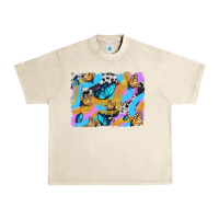 Sandshell easter butterfly with glitter and cowhide  background Urban Heavy Tee - Artiststas
