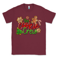 Burgundy The Cookie Crew Christmas Classic Tee - LillyAllenDesigns