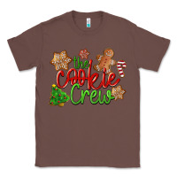Chestnut The Cookie Crew Christmas Classic Tee - LillyAllenDesigns