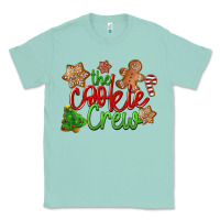Seafoam The Cookie Crew Christmas Classic Tee - LillyAllenDesigns