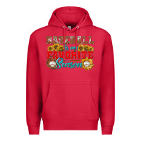 Cardinal Baseball is my favorite season Premium Hoodie - NancyCooperArtShop