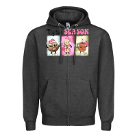 Christmas Tis The Season Zipper Hoodie | Teevron