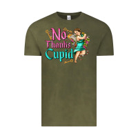 Vintage Olive no thanks cupid Vintage Tee - AdoDesignShop