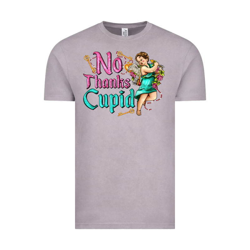 No Thanks Cupid Vintage Tee by AdoDesignShop | Teevron