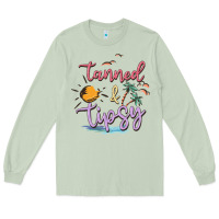 Matcha tanned and tipsy Long Sleeve Tee - MaliasSmallBusiness