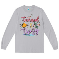 Moon Dust tanned and tipsy Long Sleeve Tee - MaliasSmallBusiness