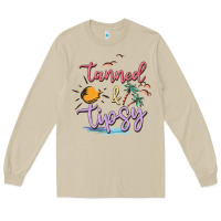 Mushroom tanned and tipsy Long Sleeve Tee - MaliasSmallBusiness