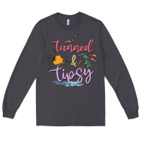 Smoke tanned and tipsy Long Sleeve Tee - MaliasSmallBusiness